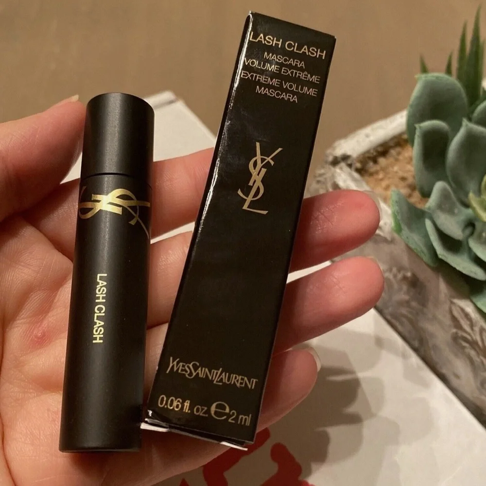 YSL Yves Saint Laurent Lash Clash Mascara Volume Extreme Travel 0.06 oz set x 3